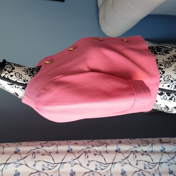 St John by Marie Gray Pink Santana Knit crop blazer - Picture 6 of 10